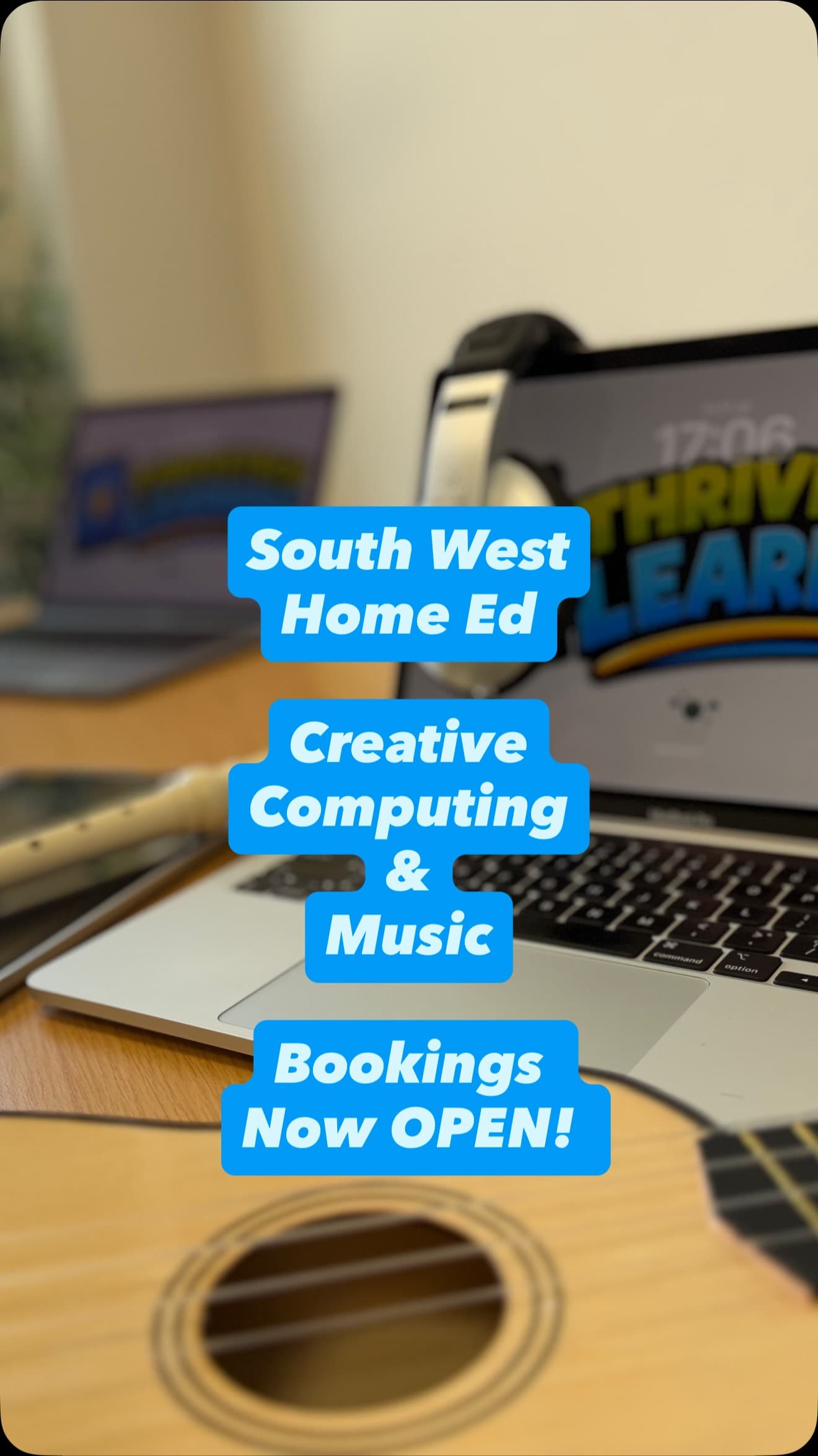 🖥️ 🎶 Exeter HomeEd - Bookings Officially OPEN! 15th September launch - Premium creative computing and interactive music curriculum that will see your child soar! 🥇 #homeed #homeeddevon #creativelearning #computingeducation #homeeducationuk